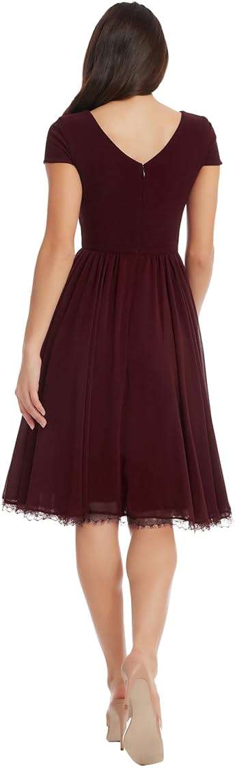 Dress the Population Womens Fit and Flare - Image 4