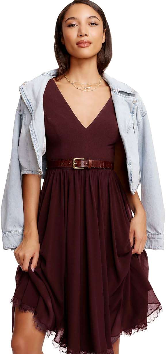 Dress the Population Womens Fit and Flare - Image 5
