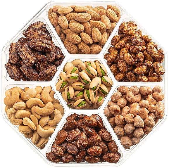 Fathers Day Nuts Gift Basket - Extra Large Assortment of Sweet & Roasted Salted Gourmet Nuts - Food Gift Box for Dad, Him, Husband, Christmas, Father's Day, Mother's Day, Family, Men & Women - Image 4
