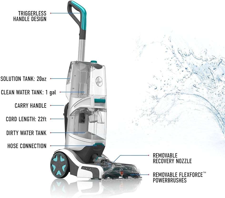 Hoover SmartWash Automatic Carpet Cleaner, FH52000 (Renewed) - Image 6