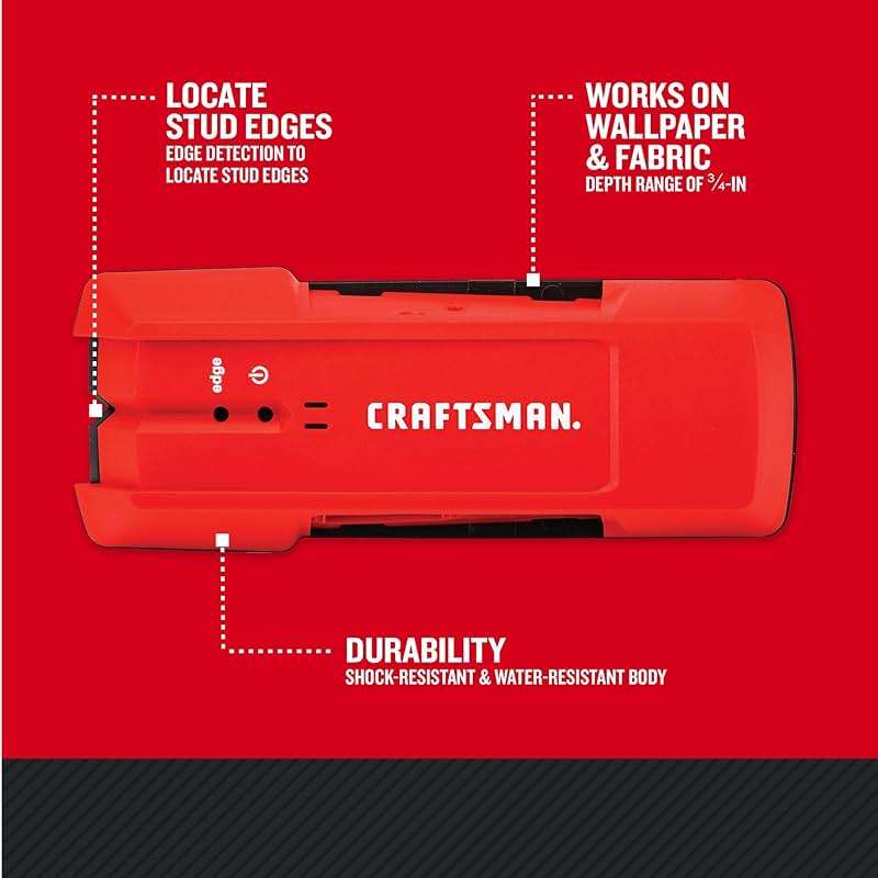 CRAFTSMAN Stud Finder, 3/4-Inch Depth (CMHT77633) - Image 2