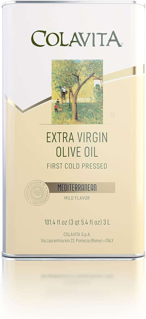 Colavita Mediterranean Extra Virgin Olive Oil, 101.4 oz Tin - Image 1