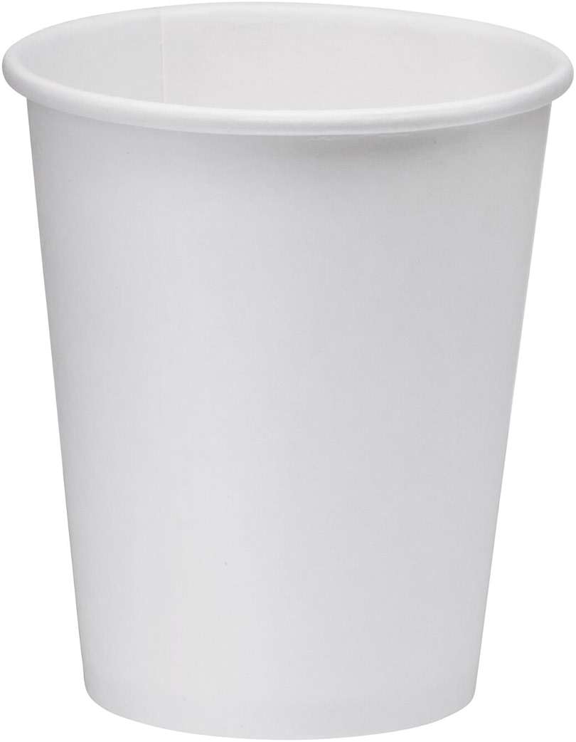 NYHI 300-Pack 8 oz White Disposable Paper Cups for Hot & Cold Drinks - Coffee, Tea, Water - Leak-Proof for Parties & Offices - Image 7