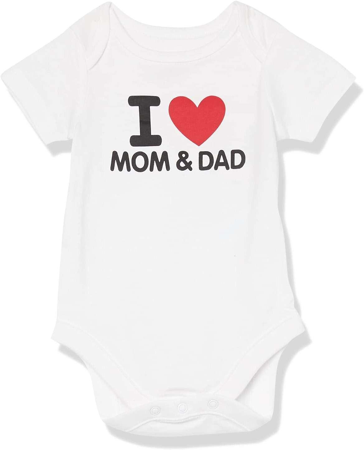 The Children's Place Baby The Children's Place Unisex Baby Short Sleeve 100% Cotton Onesie Bodysuits - Image 1