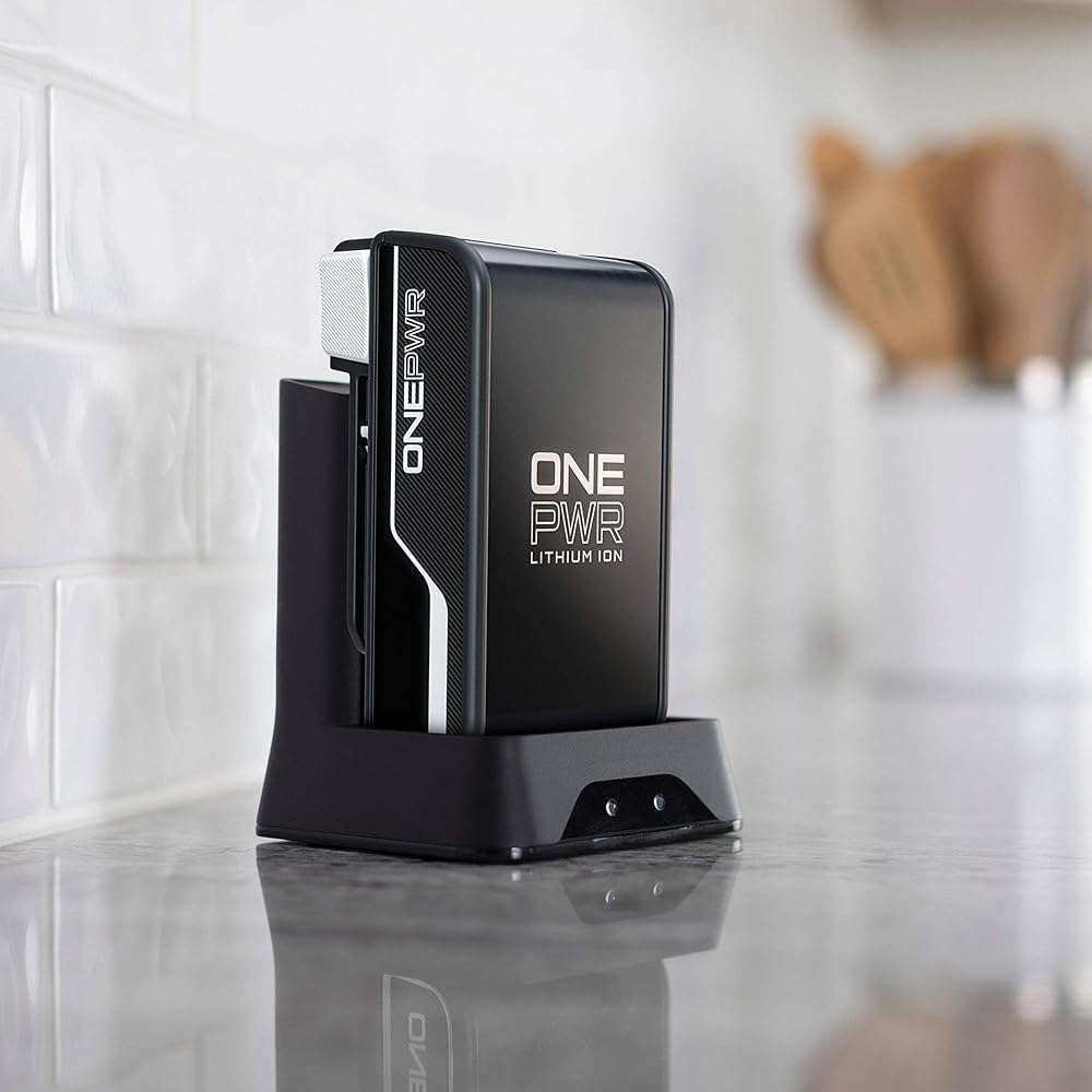 Hoover ONEPWR Lithium-Ion Battery Charger, Battery Charger for Hoover ONEPWR Products, Temperature Control, Rapid Charge Technology, Flashing Indicator Lights, Tool and Vacuum Power - Image 2