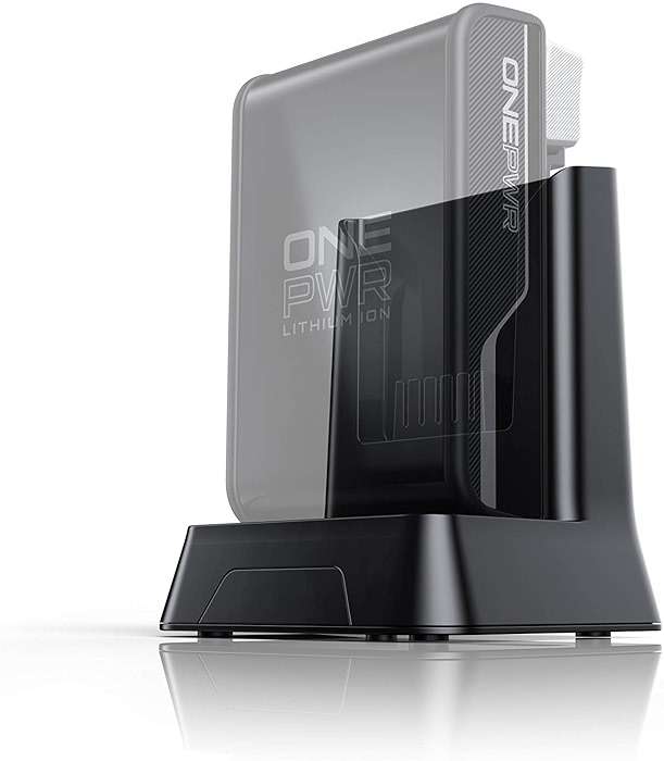 Hoover ONEPWR Lithium-Ion Battery Charger, Battery Charger for Hoover ONEPWR Products, Temperature Control, Rapid Charge Technology, Flashing Indicator Lights, Tool and Vacuum Power - Image 3
