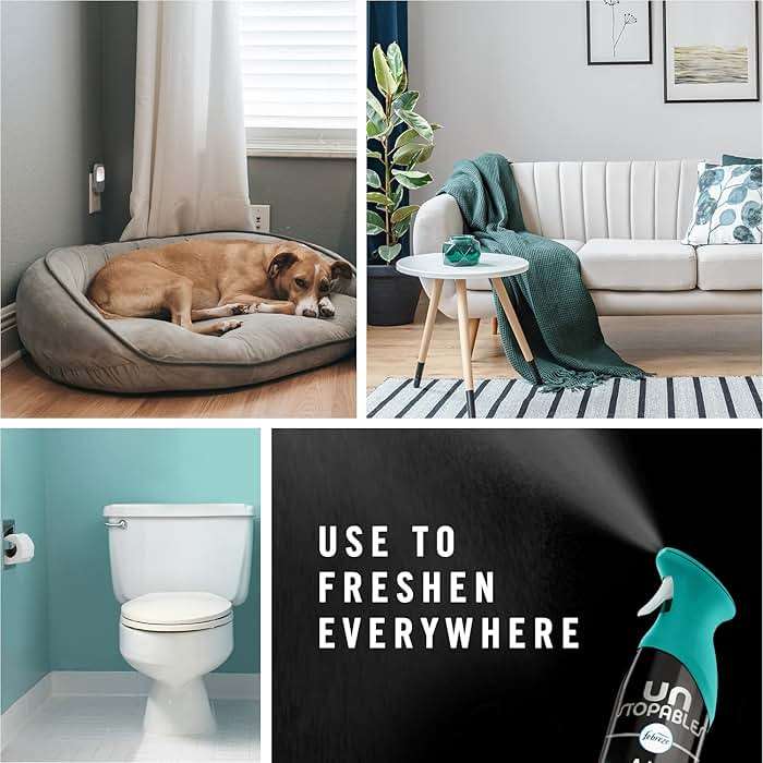 Febreze Air Mist Air Freshener Spray, Odor-Fighting Room Spray, Air Fresheners for Home and Bathroom and Kitchen, Aerosol Can, Unstopables Fresh Scent, Multicolor, 8.8oz (Pack of 3) - Image 5