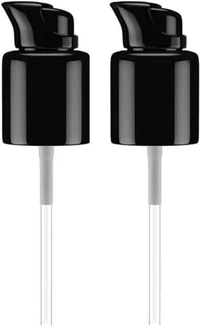 Chris.W 2Pack Replacement Pump Fit for MAC Studio Fix Fluid and DW Double Wear Foundation (Black) - Image 1
