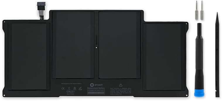 iFixit A1466 A1496 A1369 Battery for MacBook Air 13" (Late 2010 to 2017) - Repair Kit - Image 1