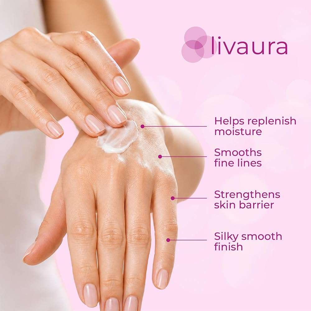 LIVAURA Hand Cream – Moisturizing Hand Cream for Dry Cracked Hands, Hand Lotion for Dry Skin, Hydrating Hands Cream for Women, Non Greasy Hands Moisturizer, Travel Size - Image 8