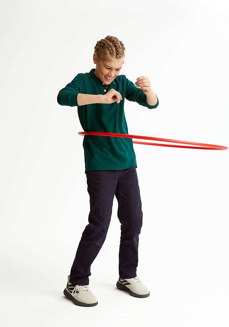 French Toast Boys' Adjustable Waist Straight Fit Stretch Twill Chino Pant - Image 4