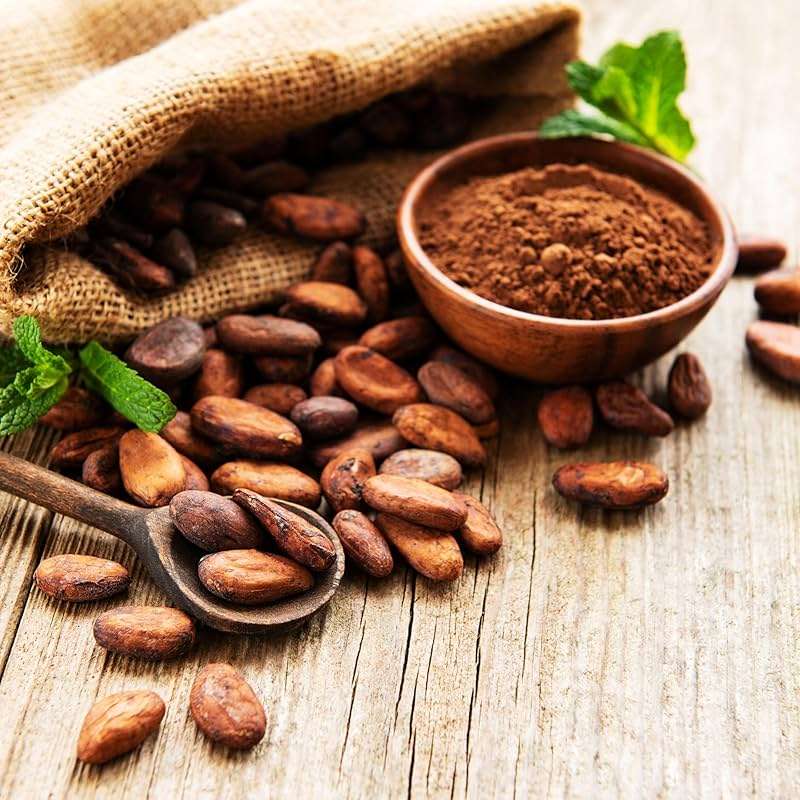 Yupik Organic Raw Cacao Beans, 2.2 lb (35.2 oz), Vegan, GMO-Free, Kosher, Gluten-Free, Dried Beans, Fermented, Unroasted, No Sugar Added, Source of Fiber & Iron, Ideal for Baking & Chocolate Making - Image 6