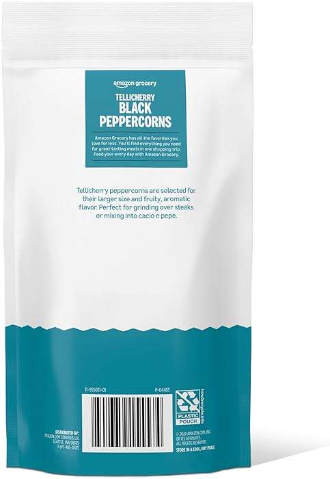 Amazon Grocery, Tellicherry Whole Black Peppercorn, 16 Oz - Image 3