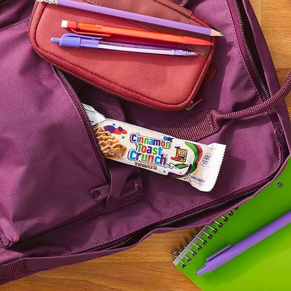 Cinnamon Toast Crunch Cereal Treat Bars, Snack Bars, Value Pack, 16 Ct, 13.6 oz (Pack of 4) - Image 4