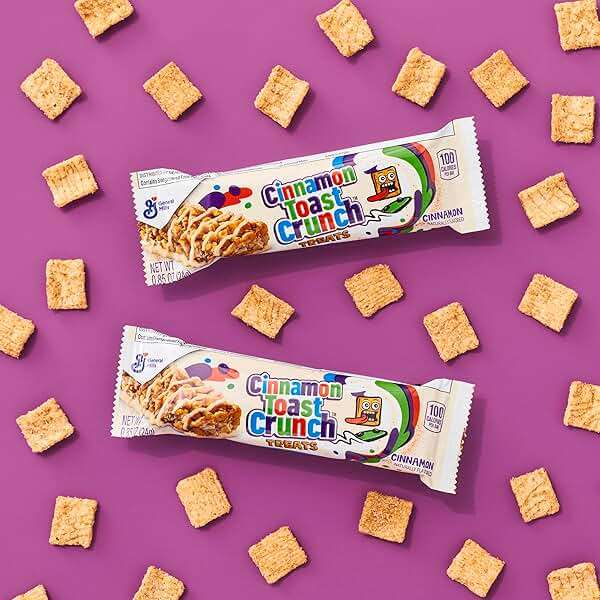 Cinnamon Toast Crunch Cereal Treat Bars, Snack Bars, Value Pack, 16 Ct, 13.6 oz (Pack of 4) - Image 6