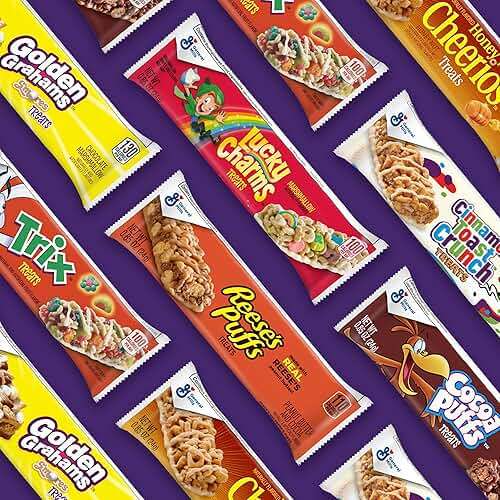 Cinnamon Toast Crunch Cereal Treat Bars, Snack Bars, Value Pack, 16 Ct, 13.6 oz (Pack of 4) - Image 7