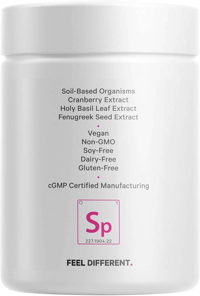 Codeage Women’s Probiotics Supplement - 50 Billion CFUs - SBO Probiotics & Prebiotics - Cranberries - Feminine Health - Fermented Botanical Blend, Whole Food Supplement - Vegan, Non-GMO - 60 Capsules - Image 10