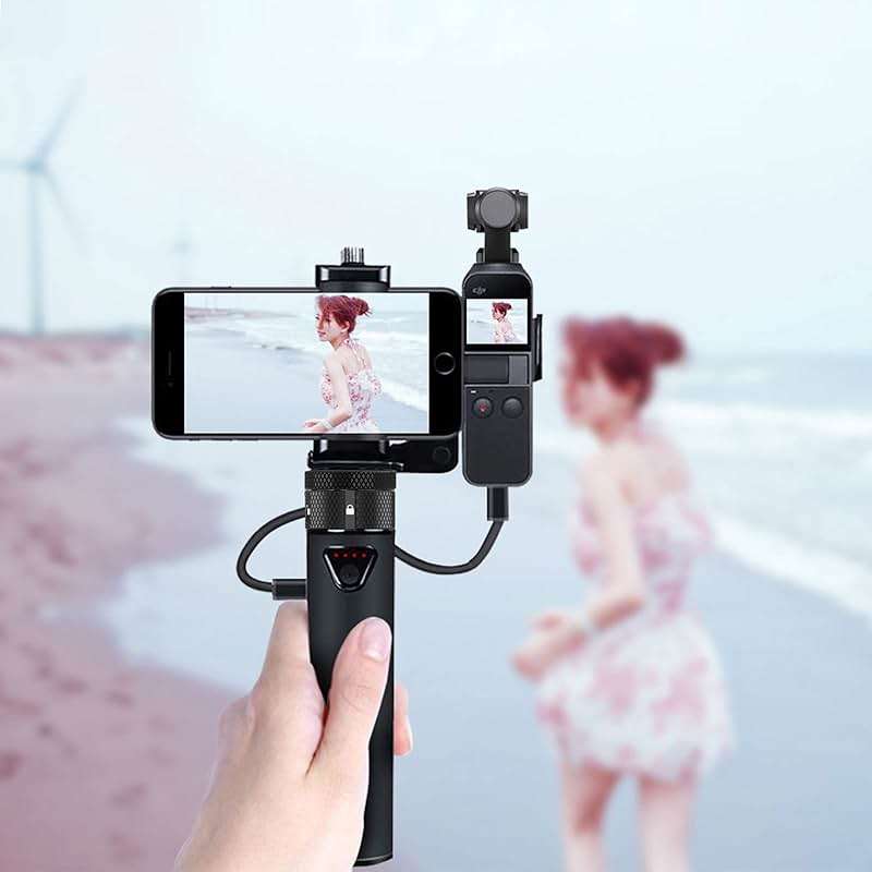 Smatree Portable Osmo Pocket 2 PowerStick (Power Bank) Compatible for DJI Osmo Pocket 2/1, Handheld Smartphone Holder Mount Bracket for OsmoPocket Camera - Image 8