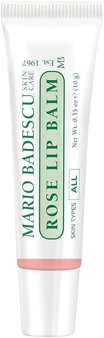Mario Badescu Moisturizing Lip Balm for Dry Cracked Lips, Infused with Coconut Oil and Shea Butter, Ultra-Nourishing Lip Care Moisturizer for Soft, Smooth and Supple Lips - Image 1