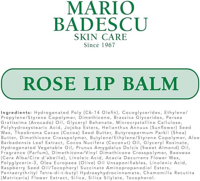 Mario Badescu Moisturizing Lip Balm for Dry Cracked Lips, Infused with Coconut Oil and Shea Butter, Ultra-Nourishing Lip Care Moisturizer for Soft, Smooth and Supple Lips - Image 5