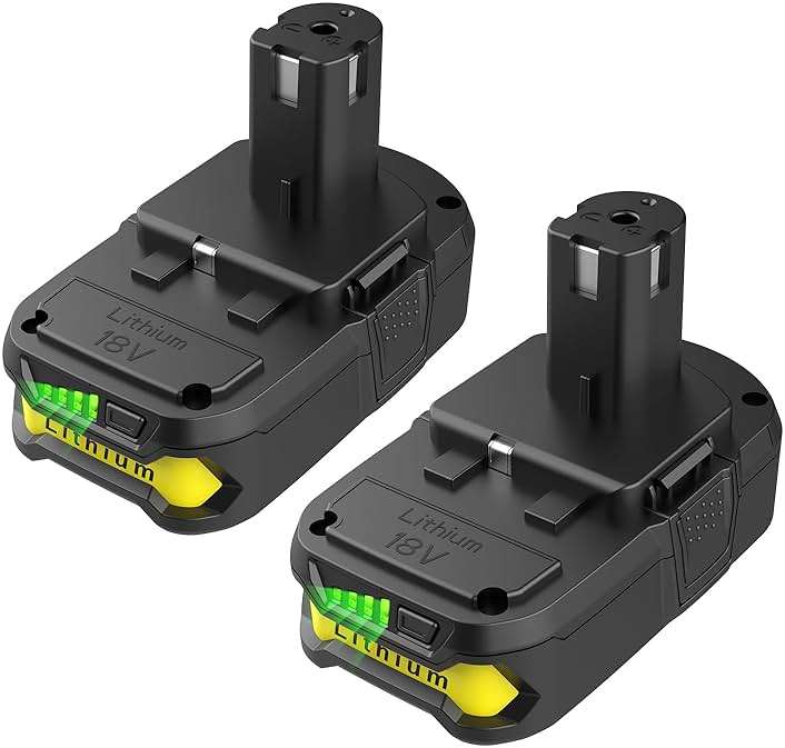 energup 2-Pack 3.8Ah Replacement for Ryobi 18V Batteries P108 P104 P105 P102 P103 P122 P109 - Image 9