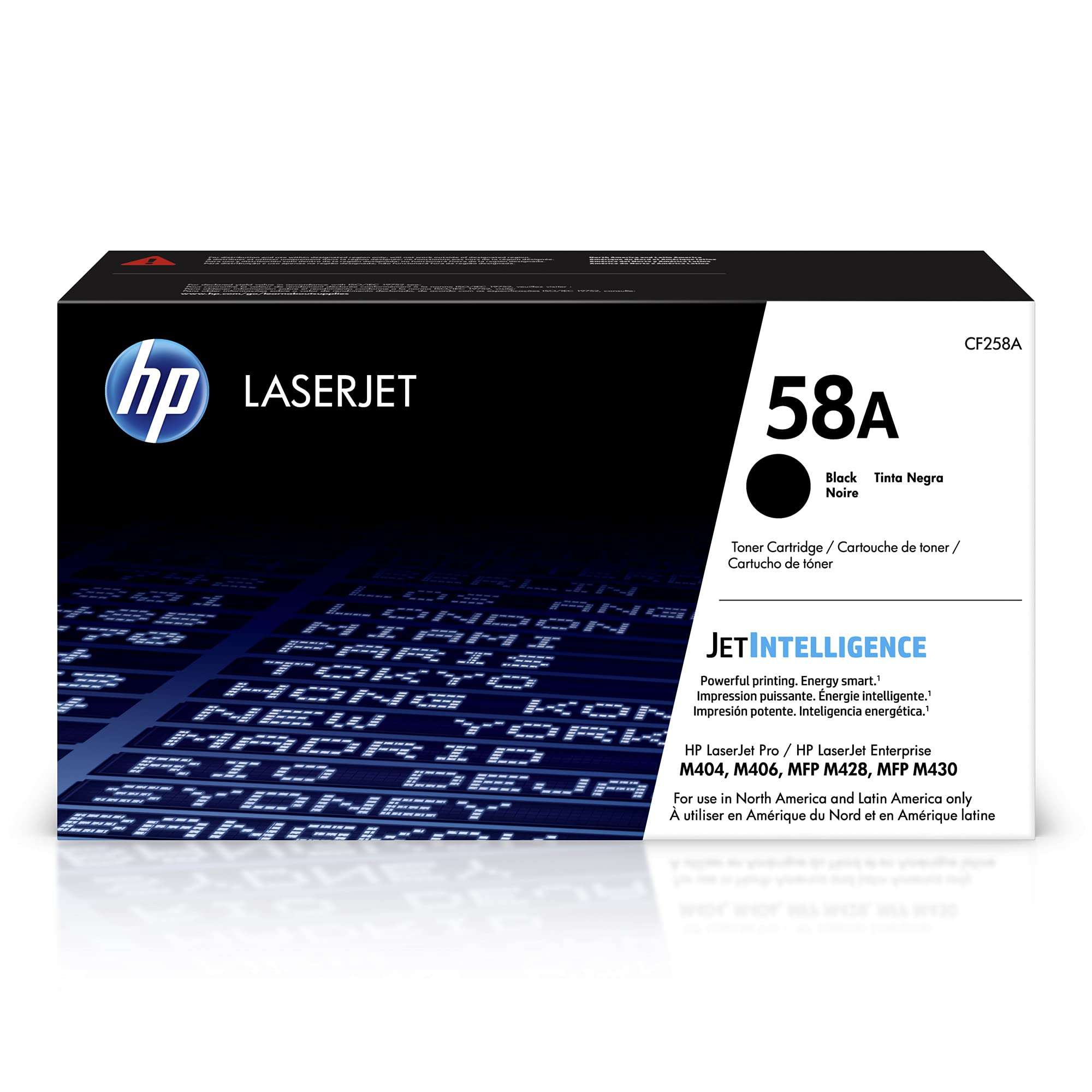HP 58A (CF258A) Black Original Toner Cartridge - Image 1