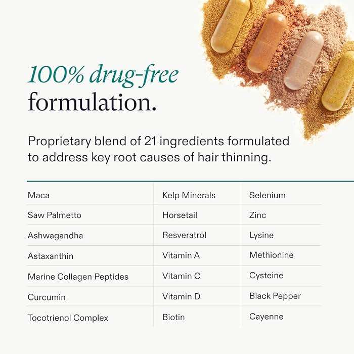 Nutrafol Women's Balance Hair Growth Supplements, Ages 45 and Up, Clinically Tested for Visibly Thicker Hair and Scalp Coverage, Dermatologist Recommended - 1 Month Supply - Image 5