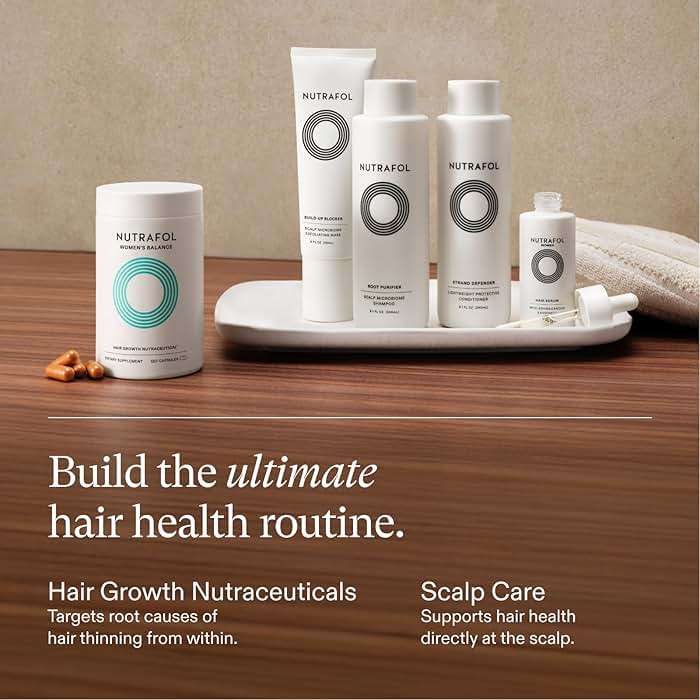 Nutrafol Women's Balance Hair Growth Supplements, Ages 45 and Up, Clinically Tested for Visibly Thicker Hair and Scalp Coverage, Dermatologist Recommended - 1 Month Supply - Image 9