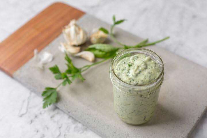 Green Goddess Salad Dressing | Low Sodium | Flavor-Packed Green Goddess Salad Dressing - Make Everyday Meals Extraordinary! | 12.0 fl oz | Crafted in Small Batches by June Moon Spice Company - Image 3