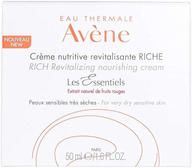 Avène RICH Revitalizing Nourishing Cream, Ultra Nourishing Face Moisturizer, Non-comedogenic 1.6 Fl Oz - Image 2