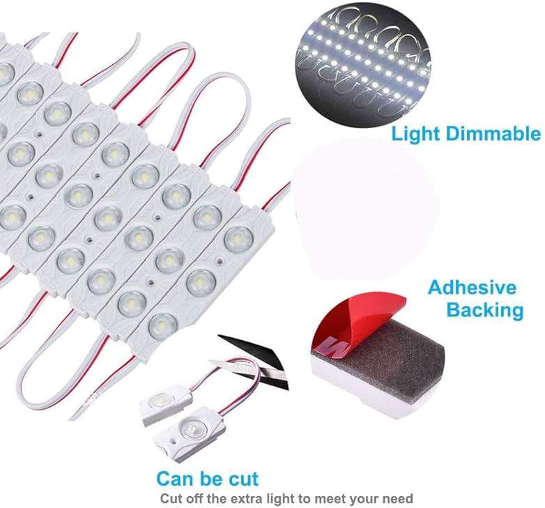 Led Vanity Mirror Lights, Hollywood Style Vanity Make Up Light, 10ft Ultra Bright White LED, Dimmable Touch Control Lights Strip, for Makeup Vanity Table & Bathroom Mirror, Mirror Not Included - Image 4