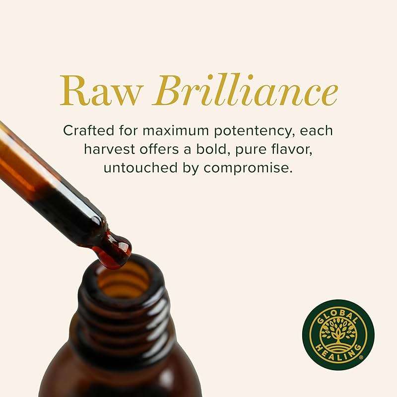 Global Healing Center - Organic Moringa Oleifera Extract Liquid Drops, Moringa Supplement-Vegan from Tree Leaves-Max Absorption of Vitamins and Minerals- More Potency Than Powder Form (2 Fl Oz) - Image 4