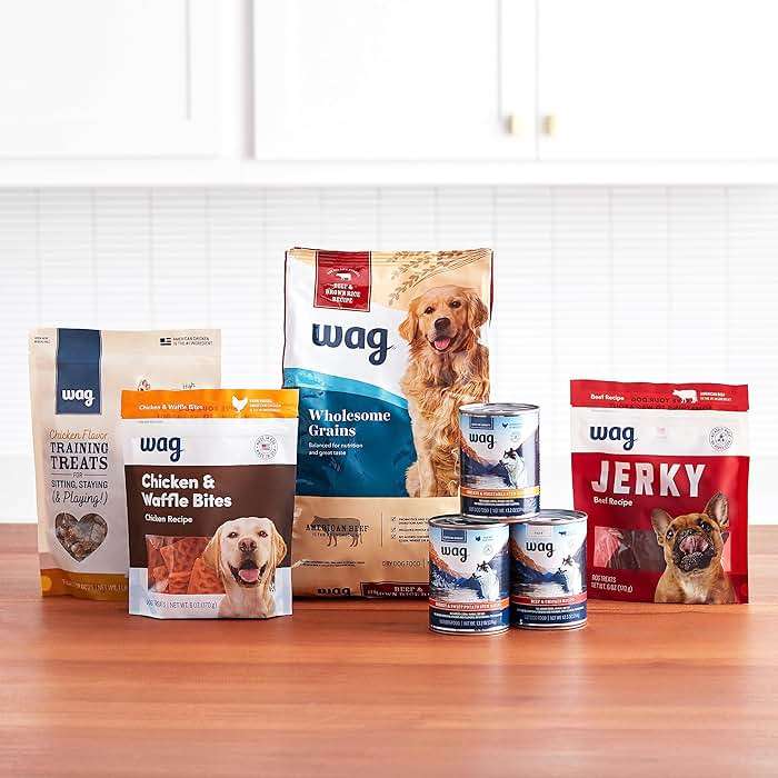 Amazon Brand - Wag Dry Dog Food Salmon & Sweet Potato, Grain Free 24 lb Bag - Image 7