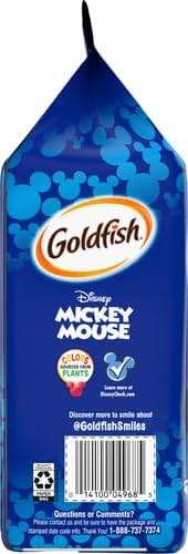 Goldfish Disney Mickey Mouse Cheddar Crackers, Snack Crackers, 6.6 oz bag - Image 6