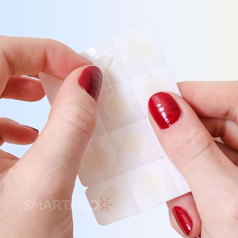 SMARTMED Smart Cold Sore Treatment Patch Help Prevent Breakouts, Soothe Itching and Burning | Discrete, Invisible, Skin Safe Adhesive [24 Patches] - Image 7
