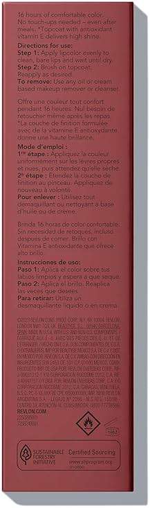 Revlon ColorStay Overtime Lipcolor, Liquid Lipstick with Clear Lip Gloss, Dual Ended with Vitamin E, 550 Blush Hour, 0.07 fl oz - Image 10