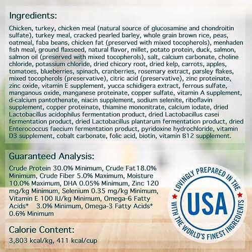 Chicken Soup for the Soul Natural Premium Dry Puppy Food, Real Meat First Ingredient, No By-Products, Supports Brain Development & Strong Bones & Teeth, Chicken, Brown Rice & Turkey 4.5lb - Image 5