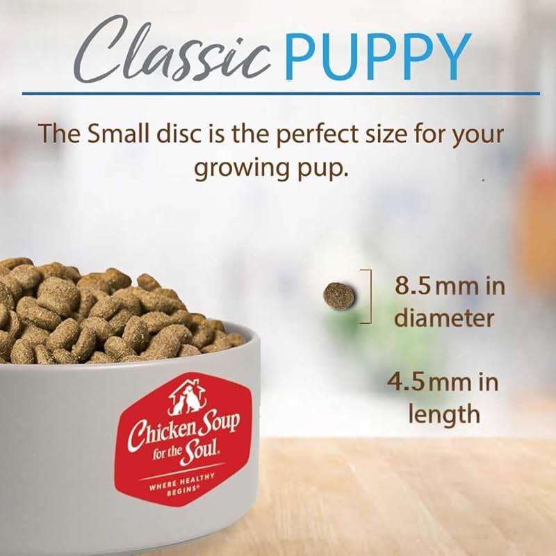 Chicken Soup for the Soul Natural Premium Dry Puppy Food, Real Meat First Ingredient, No By-Products, Supports Brain Development & Strong Bones & Teeth, Chicken, Brown Rice & Turkey 4.5lb - Image 6