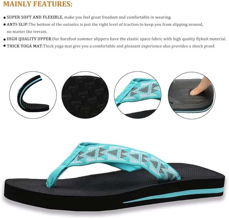 MEGNYA Women’s Flip Flops/Sandals/Summer Beach Slippers - Image 5