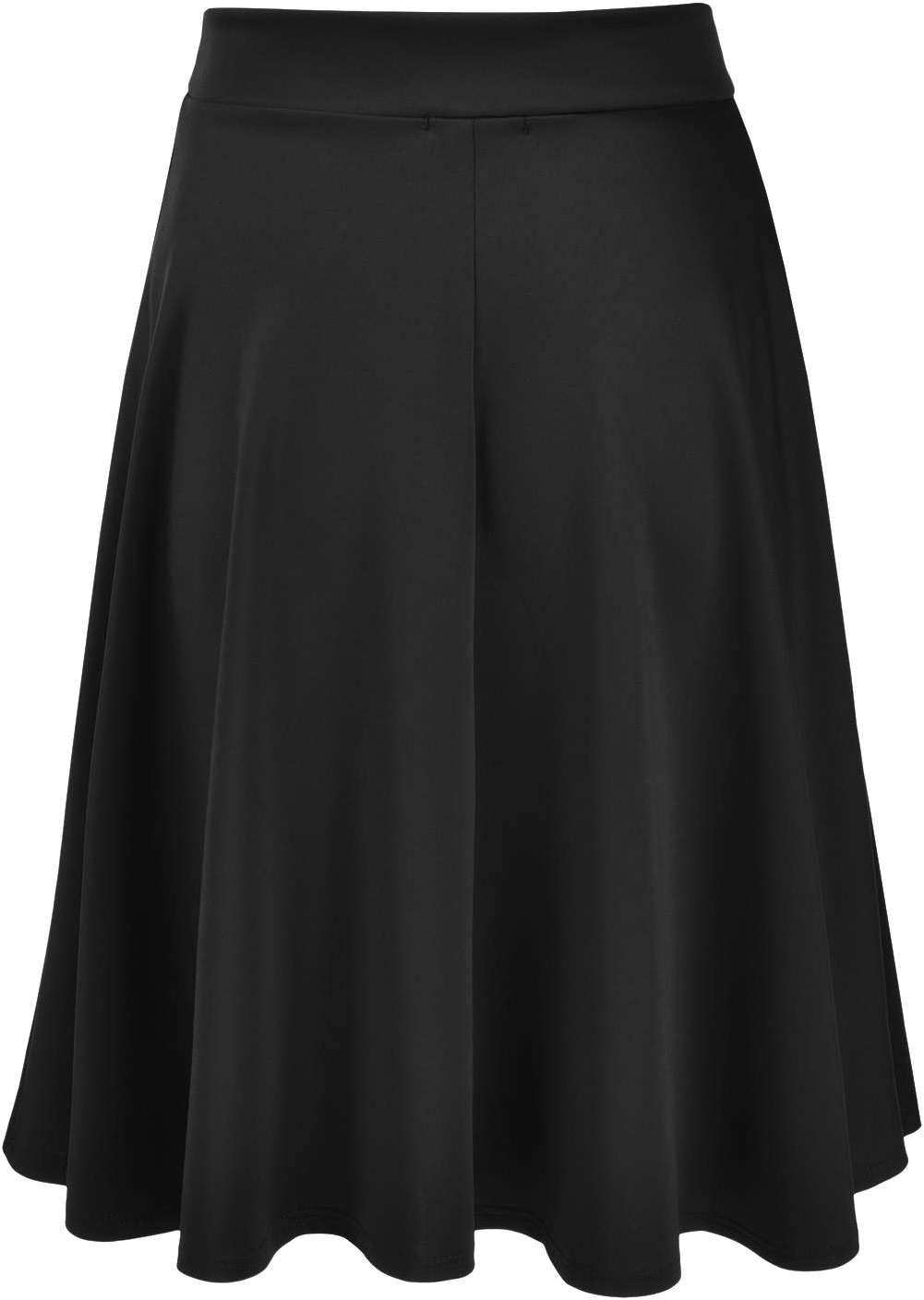 EIMIN Women's Basic Versatile Stretchy Flared Casual Midi Skater Skirt (S-3XL) - Image 3