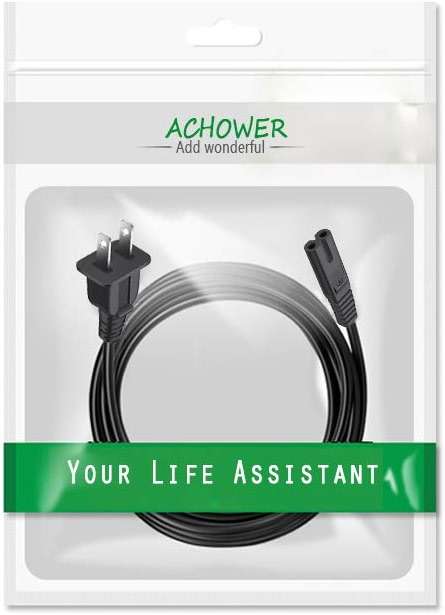 Power Cord Replacement Compatible with Sony Playstation3 PS3, Playstation4 PS4, Playstation2 PS2 Slim Edition Game Console, PSP, PSV - [UL Listed] 6FT Extension 2 Prong 18AWG Power Cord Cable Supply - Image 6