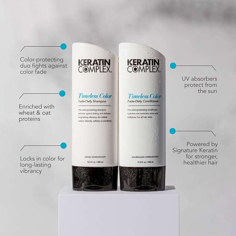 Keratin Complex - Timeless Color Fade-Defy Conditioner - Image 5