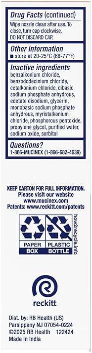 Mucinex Sinus-Max Severe Nasal Congestion Relief Sinus & Allergy Nasal Spray, 0.75 Fluid Ounce - Image 10