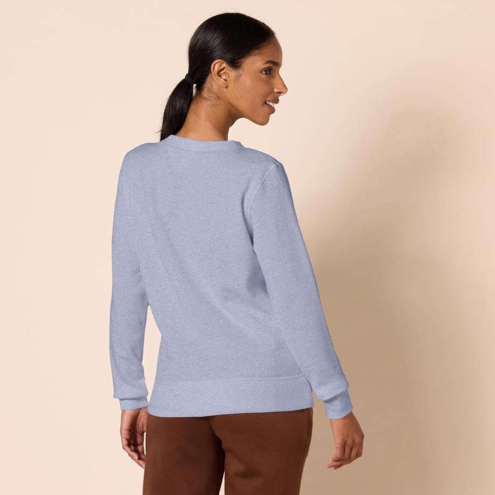 Amazon Essentials Women's Fleece Crewneck Long Sleeve Pullover Sweatshirt (Available in Plus Size) - Image 2
