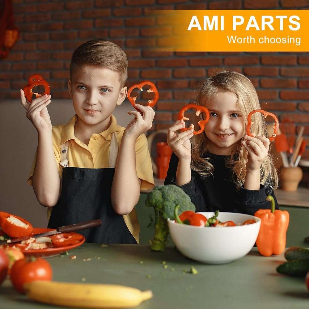 AMI PARTS 8273103 Range Control Knob Replacement Part - Compatible with Whirlpool Gas Stove - Replace WP8273103 AP6012363 (2pcs Black) - Image 2
