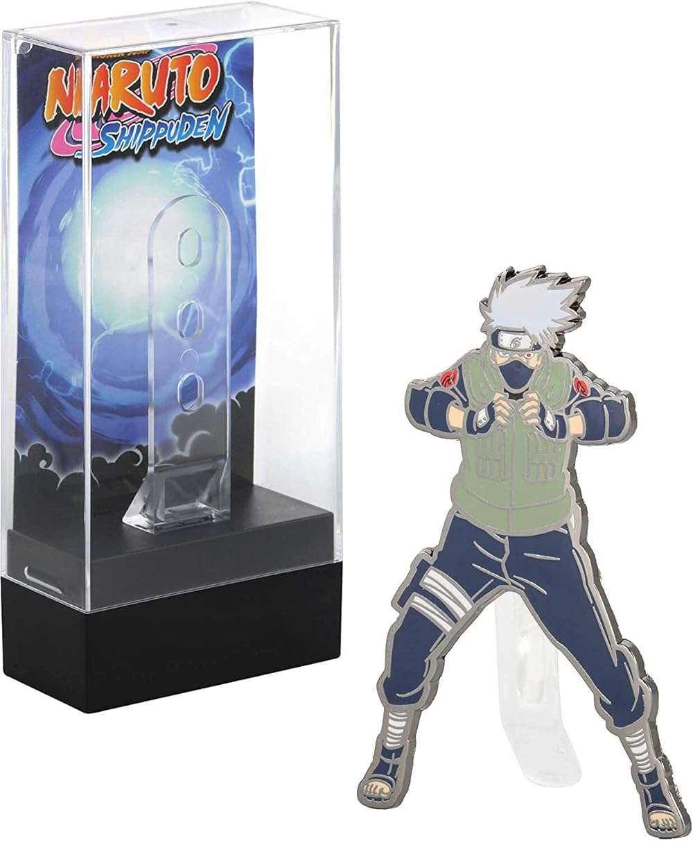 FiGPiN Naruto Shippuden: Kakashi - Collectible Pin with Premium Display Case - Not Machine Specific - Image 1