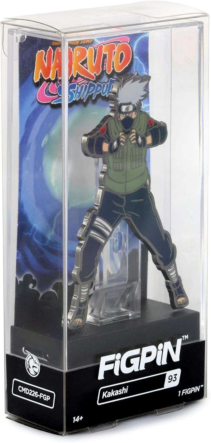 FiGPiN Naruto Shippuden: Kakashi - Collectible Pin with Premium Display Case - Not Machine Specific - Image 4