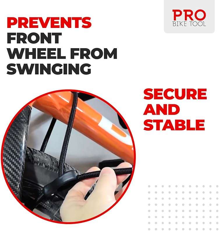 PRO BIKE TOOL Bike Wall Mount - Horizontal Indoor Bike Rack for 1 Bicycle - Bike Rack for Garage - Safe and Secure Bike Hook for Road, Mountain or Hybrid Bikes - Bike Hanger, Bicycle Storage - Image 7