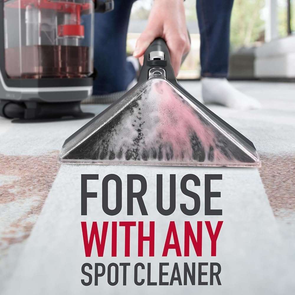 Hoover Pet Portable Spot Cleaner Solution, 32 oz., Tropical Breeze Scent, Upholstery and Carpet Shampoo Solution, Eliminates Pet Messes and Odors, Designed for Hoover CleanSlate Spot Cleaner - Image 6