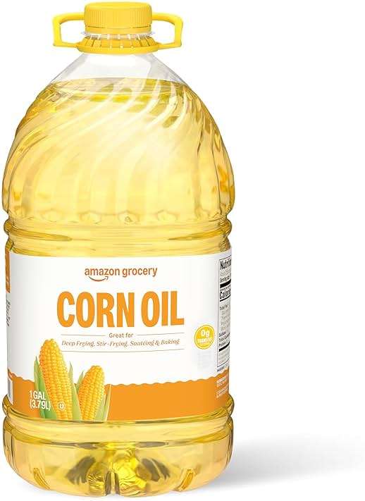 Amazon Grocery, Corn Oil, 128 Fl Oz - Image 1